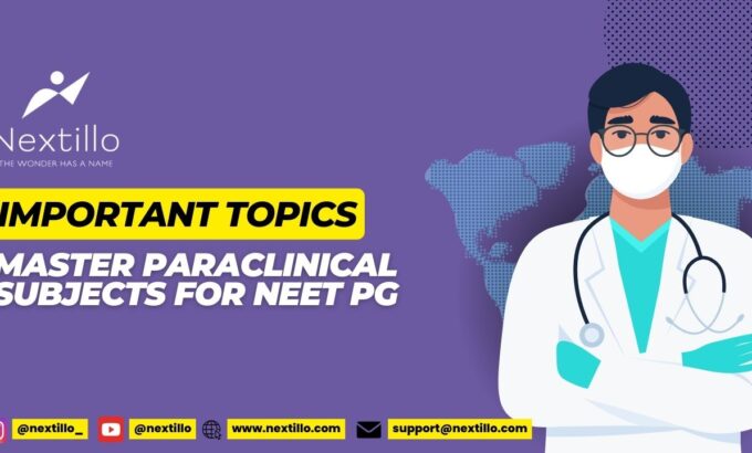 Master Paraclinical Subjects for NEET PG Important Topics