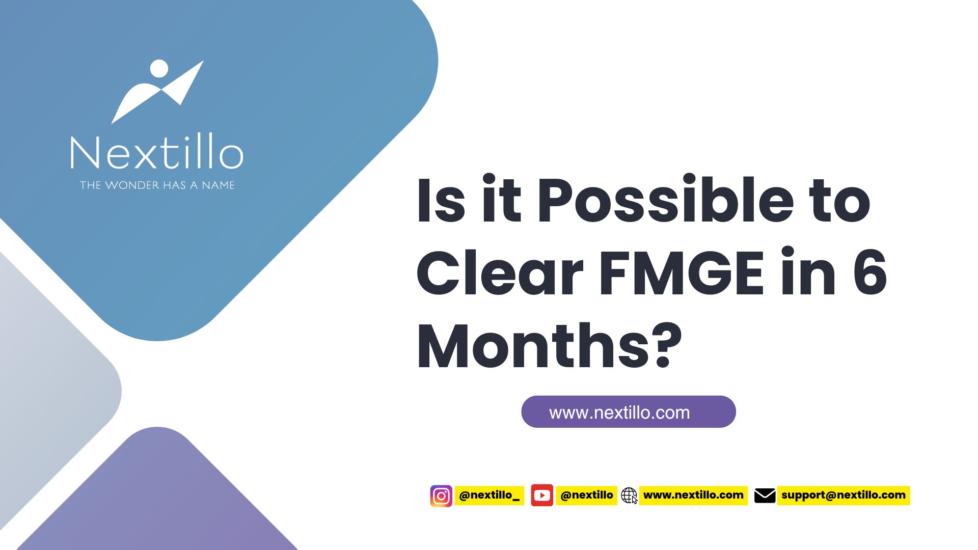 Is it Possible to Clear FMGE in 6 Months?